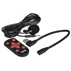 10.5" Floating Adjustable Modular Touchscreen Mechless Single-DIN Head Unit with Bluetooth, Mirror Link and USB - DS18