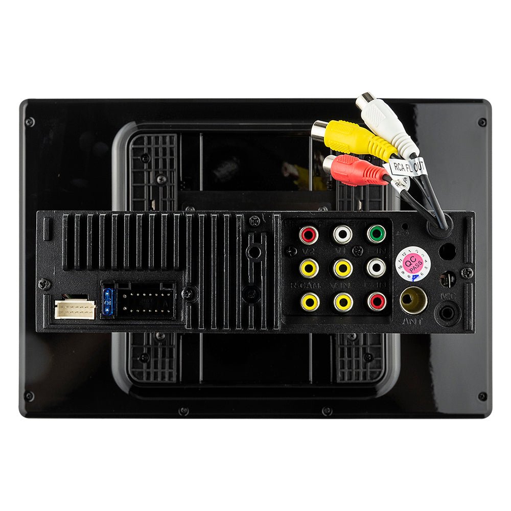 10.5" Floating Adjustable Modular Touchscreen Mechless Single-DIN Head Unit with Bluetooth, Mirror Link and USB - DS18