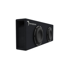 DESMB10D - Dual 10" Slot Vented Passive Subwoofer Enclosure (2 ohm )