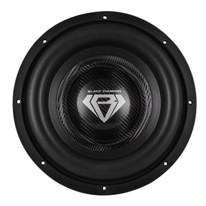 Black Diamond 12" High Excursion Subwoofer with Carbon Fiber Cone | 3500W RMS / 7000W MAX | Dual 1-Ohm Voice Coil - DS18
