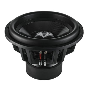 Black Diamond 18" High Excursion Subwoofer with Carbon Fiber Cone | 3500W RMS / 7000W Peak | Dual 1-Ohm Voice Coil - DS18