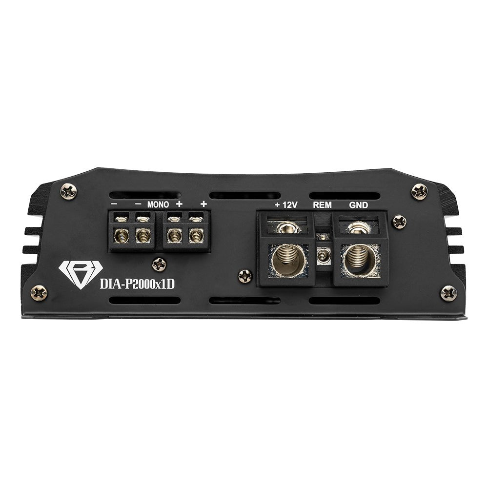Black Diamond 1-Channel Class D Monoblock Amplifier | 2000W RMS @ 1 Ohm - DS18