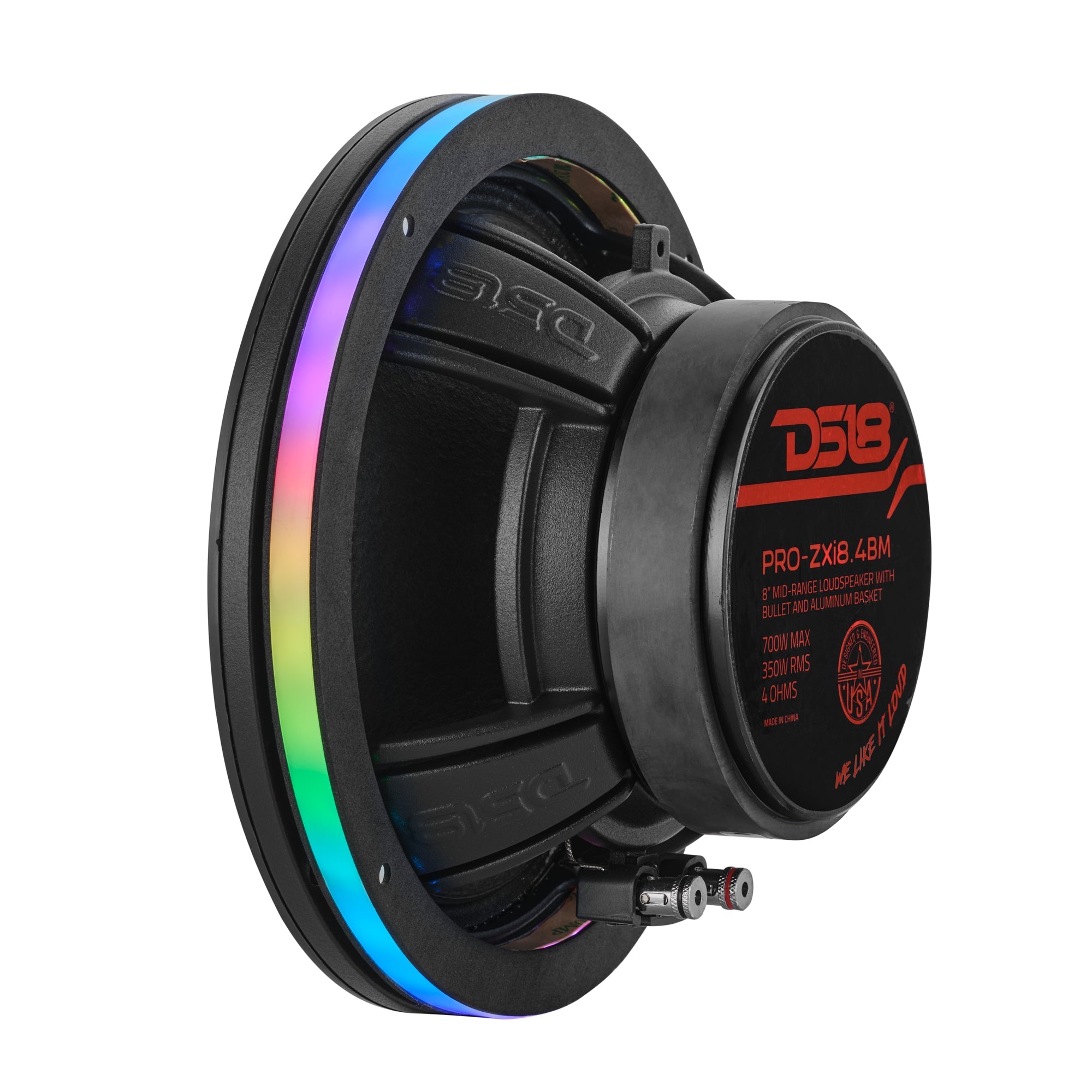 8" Digital LED Ring for Loudspeakers and Speakers - DS18