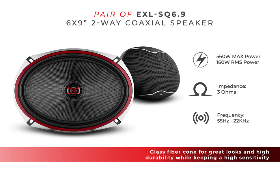 DS18 2012-2021 RAM 2500 Crew and Quad Cab Front and Back Doors Speakers Best Upgrade/Replacement Package 1800 Watts - DS18