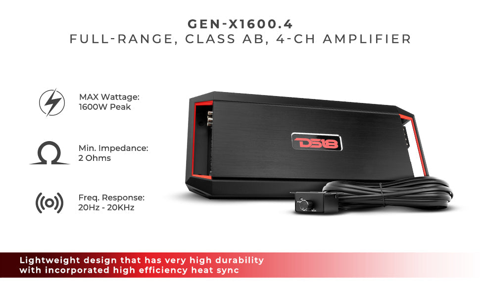 DS18 2012-2021 RAM 2500 Crew and Quad Cab Front and Back Doors Speakers Better Upgrade/Replacement Package 1600 Watts - DS18