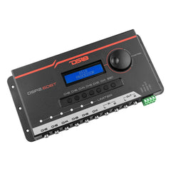 2-Channel In and 6-Channel Out Digital Sound Processor (DSP) with Bluetooth and LCD Screen - DS18
