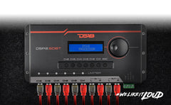 2-Channel In and 6-Channel Out Digital Sound Processor (DSP) with Bluetooth and LCD Screen - DS18