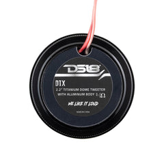 2.2" Dome Neodymium Tweeter with Aluminum Body 30 Watts 1" Titanium 4-Ohm Vc - DS18