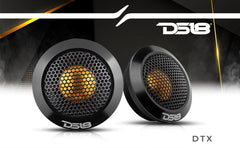 2.2" Dome Neodymium Tweeter with Aluminum Body 30 Watts 1" Titanium 4-Ohm Vc - DS18
