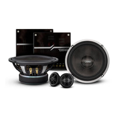 DX 6.5" 2- Way Component Speaker System With Kevlar Cone 230 Watts Rms 4-Ohm - DS18