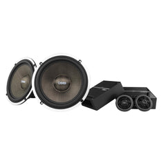 DX 6.5" 2- Way Component Speaker System With Kevlar Cone 230 Watts Rms 4-Ohm - DS18