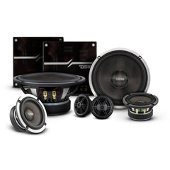 DX 6.5" 3- Way Component Speaker System With Kevlar Cone 290 Watts Rms 4-Ohm - DS18