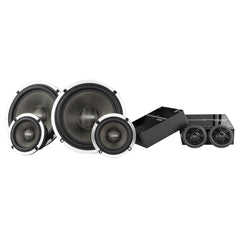 DX 6.5" 3- Way Component Speaker System With Kevlar Cone 290 Watts Rms 4-Ohm - DS18