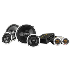DX 6.5" 3- Way Neodymium Component Speaker System With Carbon Fiber Cone 290 Watts Rms 4-Ohm - DS18