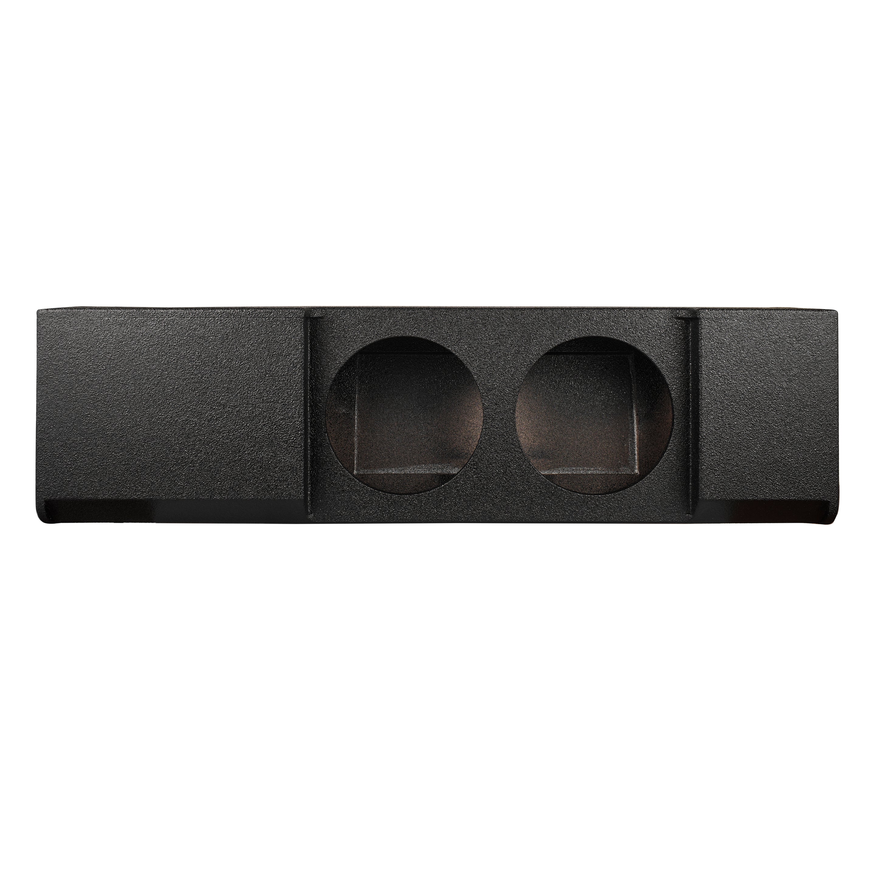 Subwoofer Enclosure for 2009-Up Ford F-150 and 2017-2026 Super Duty F-250/F-350 Crew Cabs, Dual 12" Under Rear Seat Down-Fire