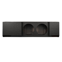 Subwoofer Enclosure for 2009-Up Ford F-150 and 2017-2026 Super Duty F-250/F-350 Crew Cabs, Dual 12" Under Rear Seat Down-Fire