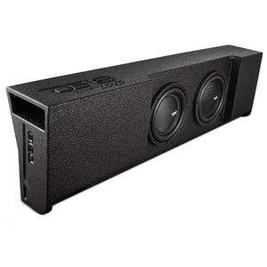 Loaded 2 x 10" Subwoofer Enclosure for 2009 - UP Ford F-150 Crew Cab 2017 – 2026 Super Duty F-250 / F-350 Crew Cab - DS18