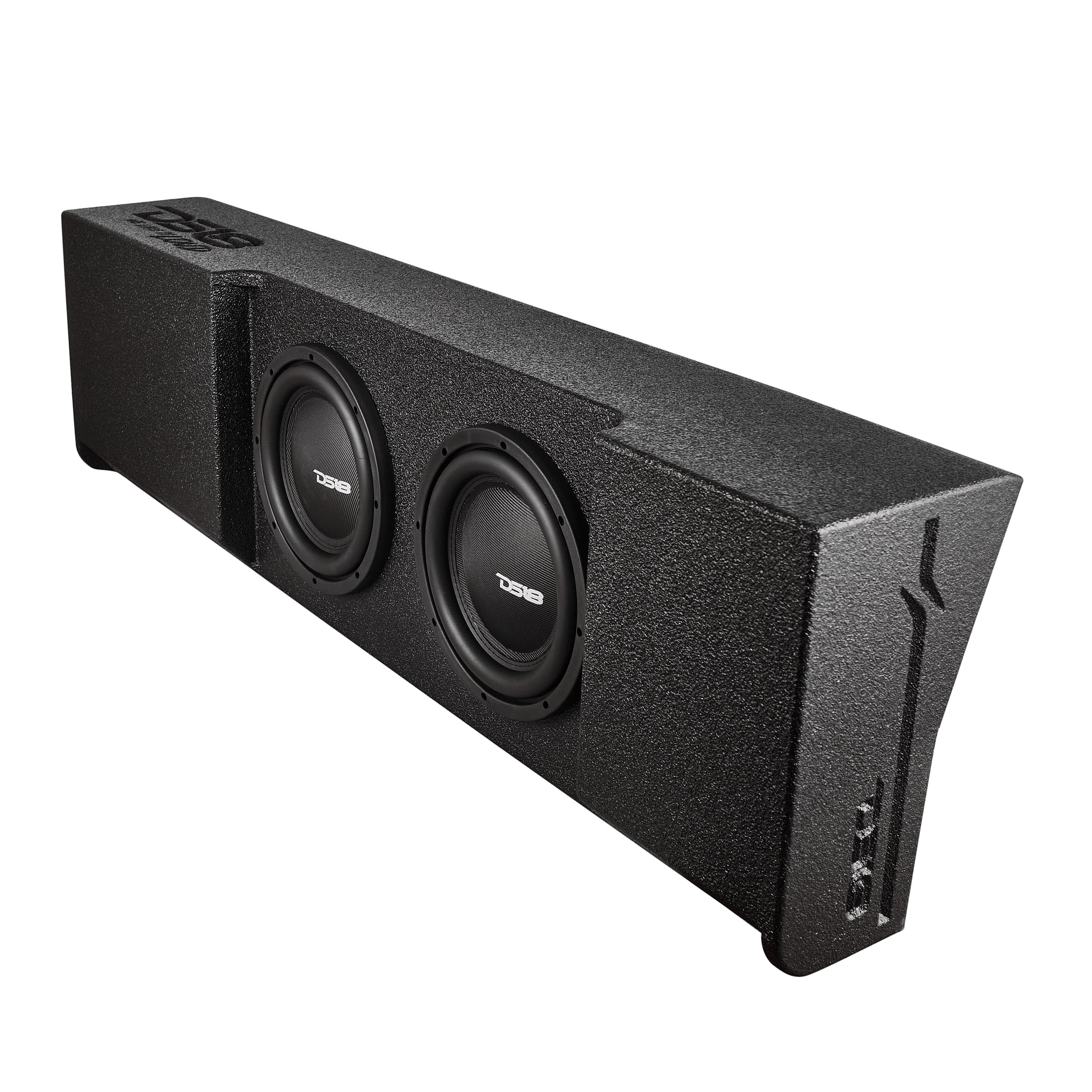 Loaded 2 x 10" Subwoofer Enclosure for 2009 - UP Ford F-150 Crew Cab 2017 – 2026 Super Duty F-250 / F-350 Crew Cab - DS18