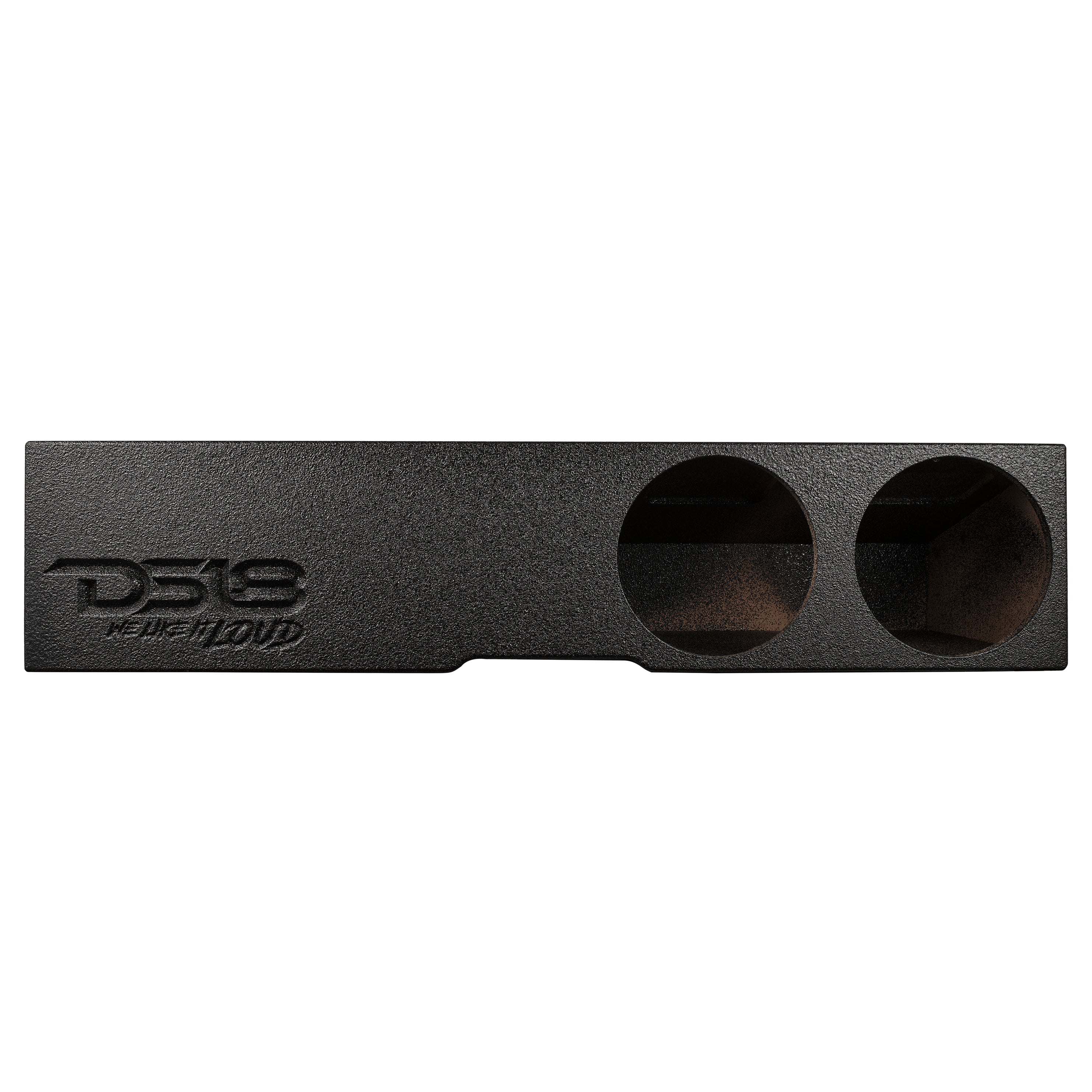Subwoofer Enclosure for 2019-2024 Chevy Silverado and GMC Sierra 1500/2500/3500, Dual 10" Under Rear Seat Front-Fire Ported
