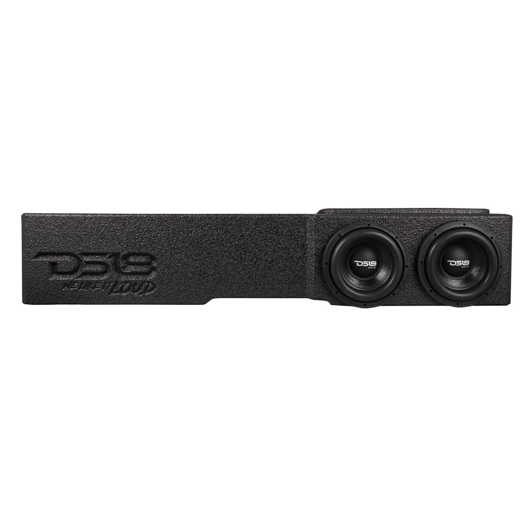 Loaded 2 x 8" Subwoofer Enclosure for Chevy/GMC Crew Cabs (2007-2026) and Ford F-150/Super Duty Crew Cabs (2009-2026) - DS18