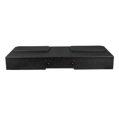 Subwoofer Enclosure for 2007-2026 Chevy/GMC and 2009-2026 Ford F-150/Super Duty Crew Cabs, Quad 8" Under Rear Seat Front-Fire