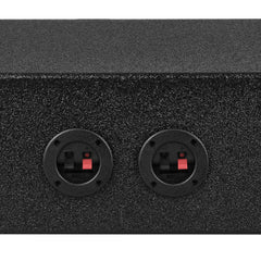 Subwoofer Enclosure for Dual 8" Subwoofers, Under Rear Seat Front-Fire Ported Box for Trucks - DS18