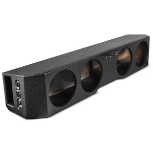 Subwoofer Enclosure for four 8" Subwoofers, Under Rear Seat Front-Fire Ported Box for Trucks - DS18