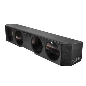 Subwoofer Enclosure for four 8" Subwoofers, Under Rear Seat Front-Fire Ported Box for Trucks - DS18