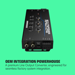The EPICENTER Micro PRO Bass Restoration Processor & Line Output Converter w/ACR-4 Remote