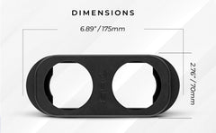 High Density Universal A Pillar Pod 2 X 2.5" Tweeters - DS18