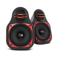 High Density Abs 2-Way Universal Pod 1 X 4" Loudspeaker and 1 X .5-1” Tweeter - DS18