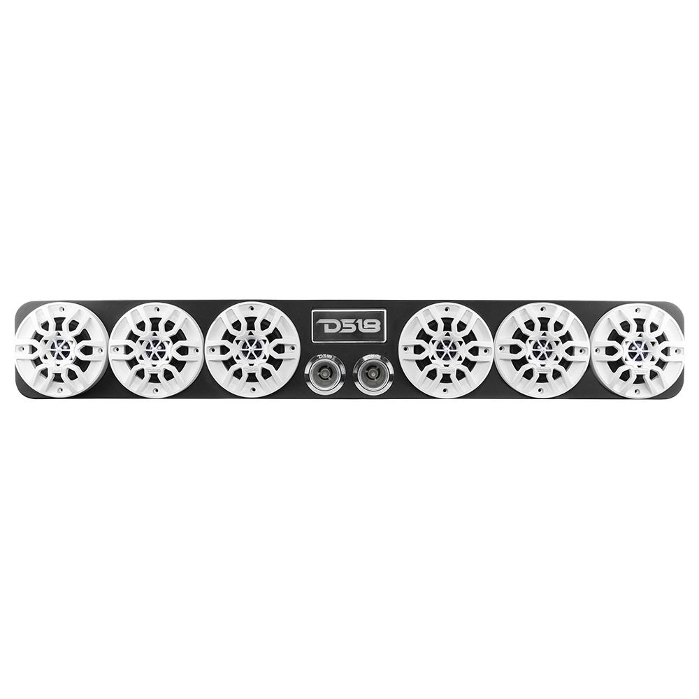 39" High Density ABS Universal Enclosure 6 x 4" and 2 x 2.3" Tweeters (Speakers Not Included) - DS18