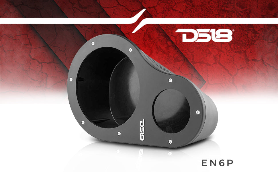 High Density Abs 2-Way Universal Pod 1 X 6.5" Loudspeaker and 1 x 1.5" Tweeter - DS18