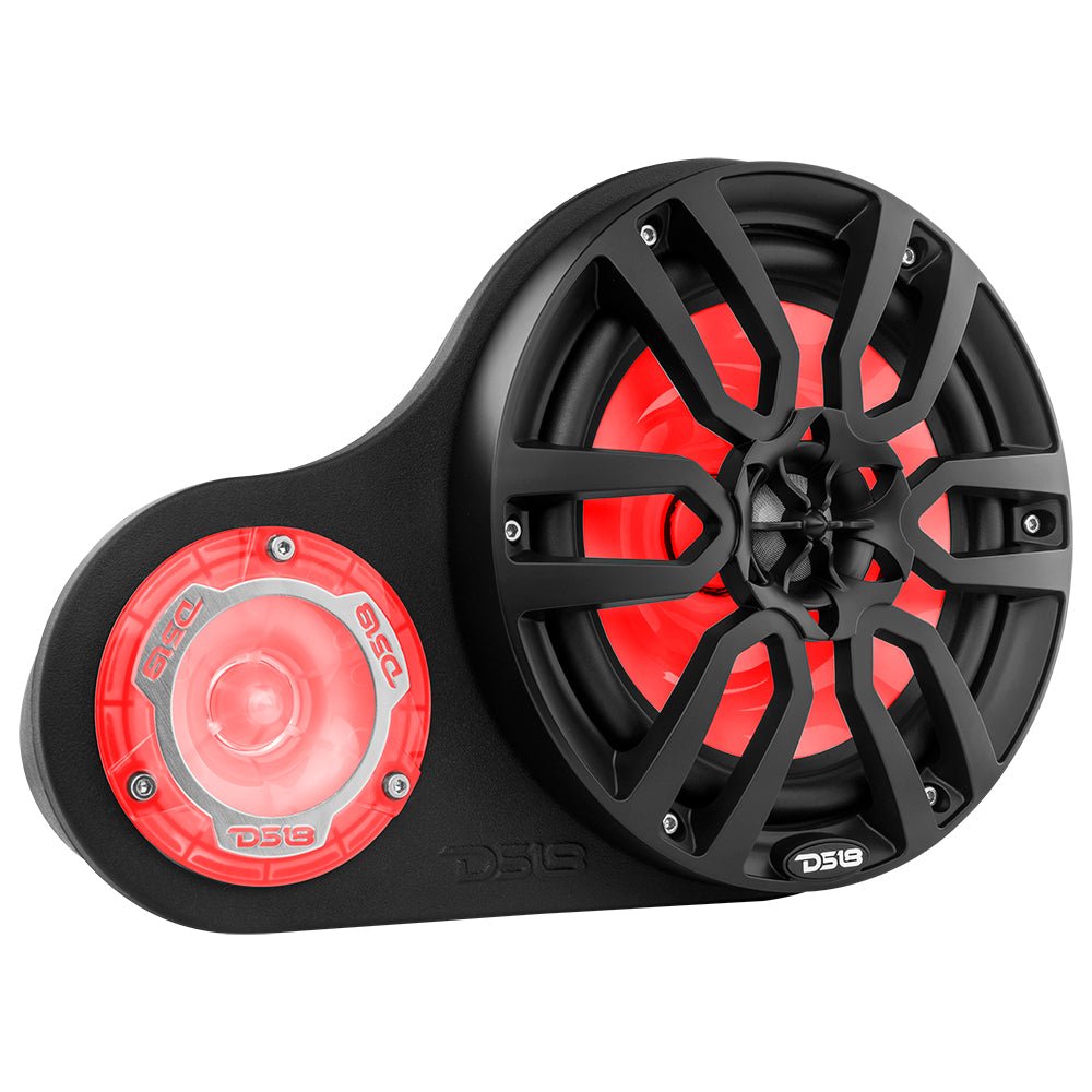 High Density Abs 2-Way Universal Pod Loaded With 8" Loudspeaker and 1 X 3.78” Tweeter - DS18