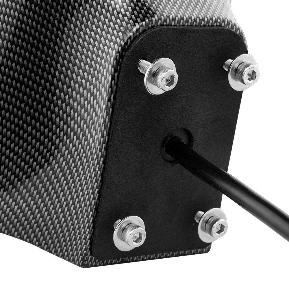 6.5” Universal Flat Mount Kick Panel Speaker Pod – Jet Skis, Jeeps, Motorcycles – RGB LED Lights - DS18