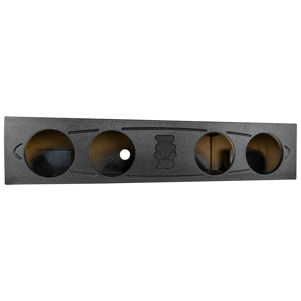 Quad 8" Ported Subwoofer Enclosure For DODGE 4 Door Crew Cab 19-23 - DS18
