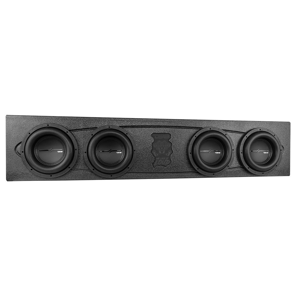Quad 8" Ported Subwoofer Enclosure For DODGE 4 Door Crew Cab 19-23 - DS18