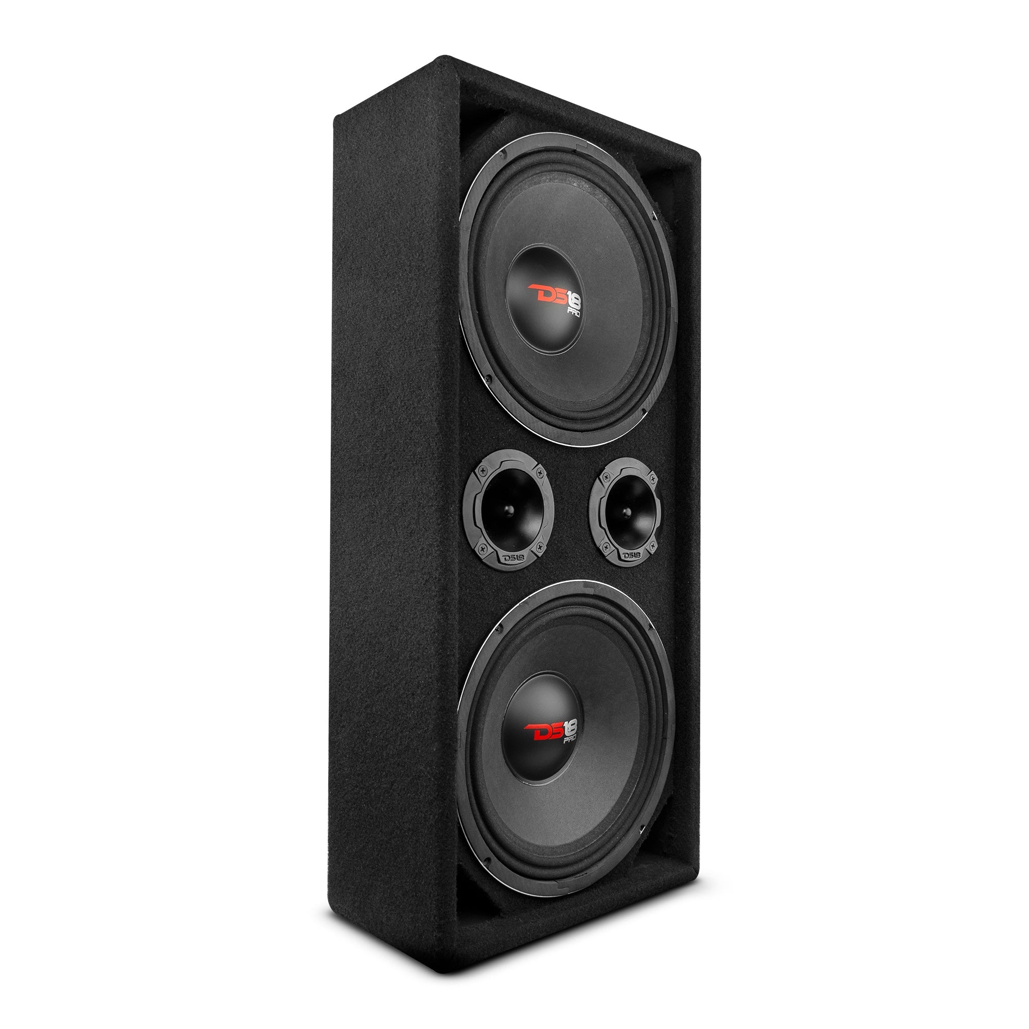 Dual 10" Loaded Ported Voceteo box ( 2 x PRO-X10M and 2 x PRO-TWX2) - DS18