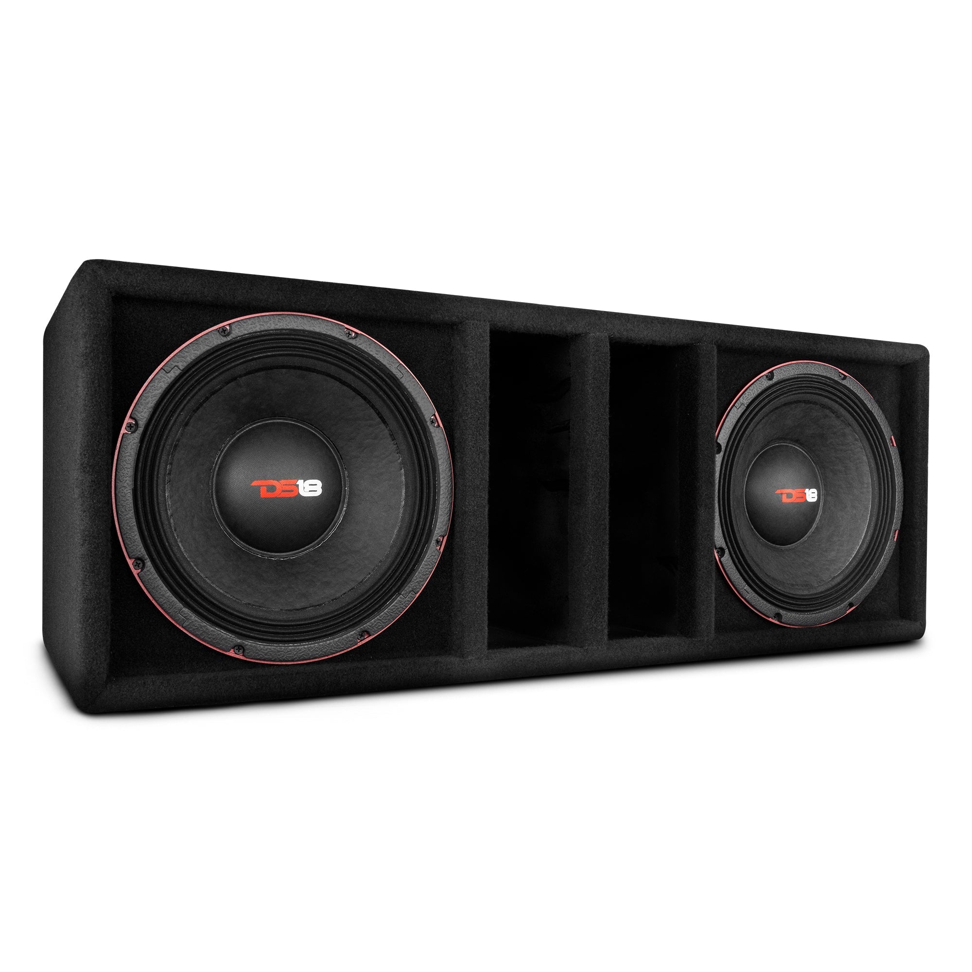 PANCADAO Ported box with 2 X 12" Mid-Bass PRO-1.5KP12.2 Loaded - DS18