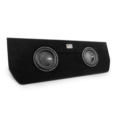 Dual 10" Loaded Subwoofer Enclosure for Tundra 2022 and Up Double Cab and Crew Max With Subwoofers(2 X IXS10.4D) - DS18