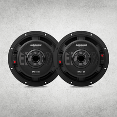 EPICX Series 8" Dual Voice Coil Subwoofer, 400W RMS, Dual 2/4 Ohms