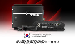 EXL 1-Channel Class D Amplifier 1500 Watts Rms @ 1-Ohm Made In Korea - DS18