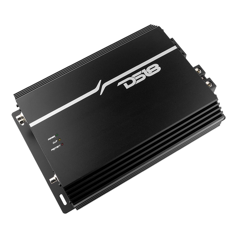 EXL 1-Channel Class D Amplifier 2000 Watts Rms @ 1-Ohm Made In Korea - DS18