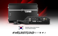 EXL 1-Channel Class D Amplifier 2500 Watts Rms @ 1-Ohm Made In Korea - DS18