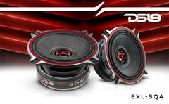 EXL 4" 2-Way Coaxial Speaker with Fiber Glass Cone | 60W RMS 3-Ohm - DS18