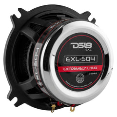 EXL 4" 2-Way Coaxial Speaker with Fiber Glass Cone | 60W RMS 3-Ohm - DS18