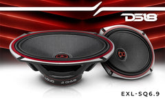 EXL 6x9" 2-Way Coaxial Speaker with Fiber Glass Cone | 160W RMS 3-Ohm - DS18
