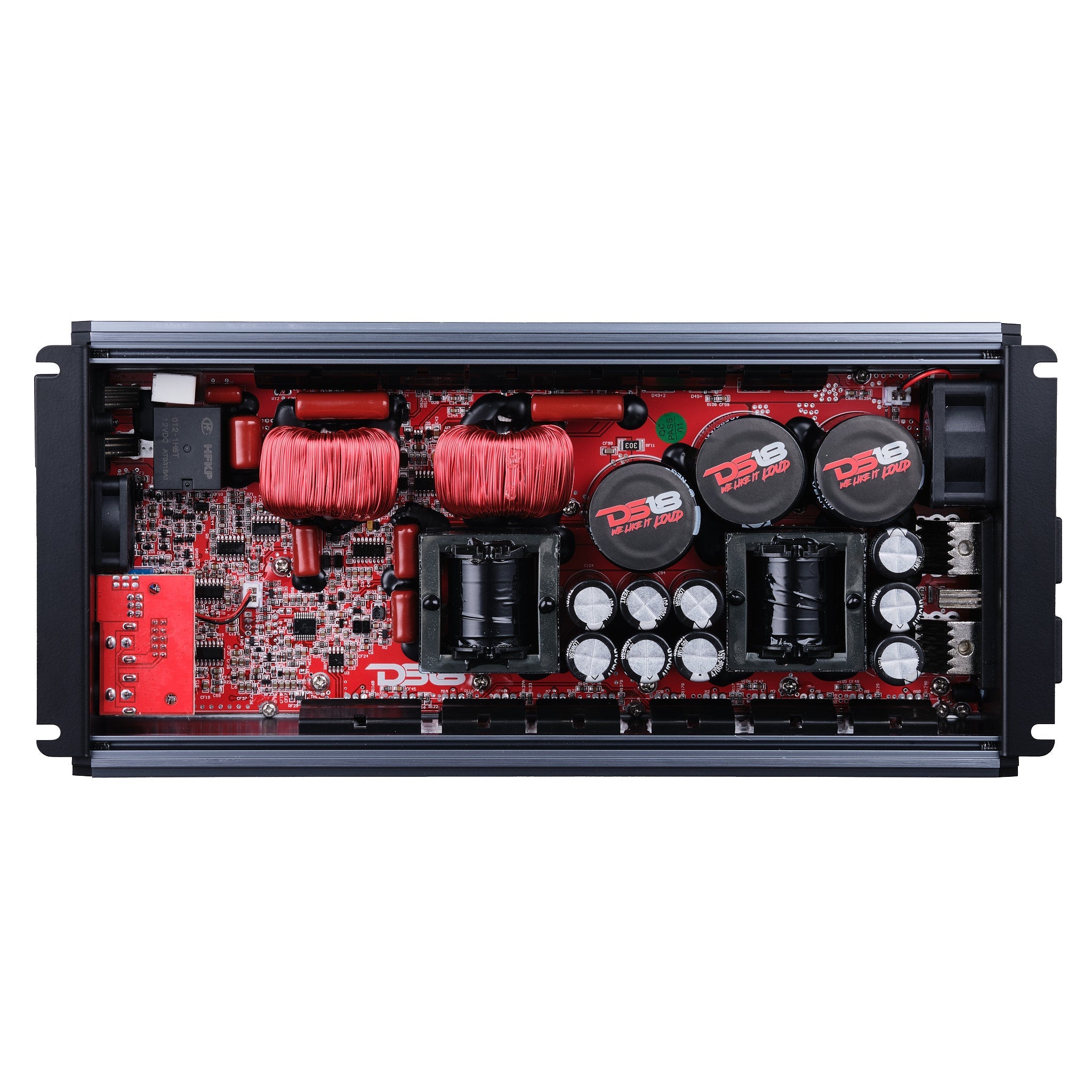 FRP Compact Full-Range Class D 1-Channel Amplifier 5,000 Watts Rms @ 1-Ohm - DS18