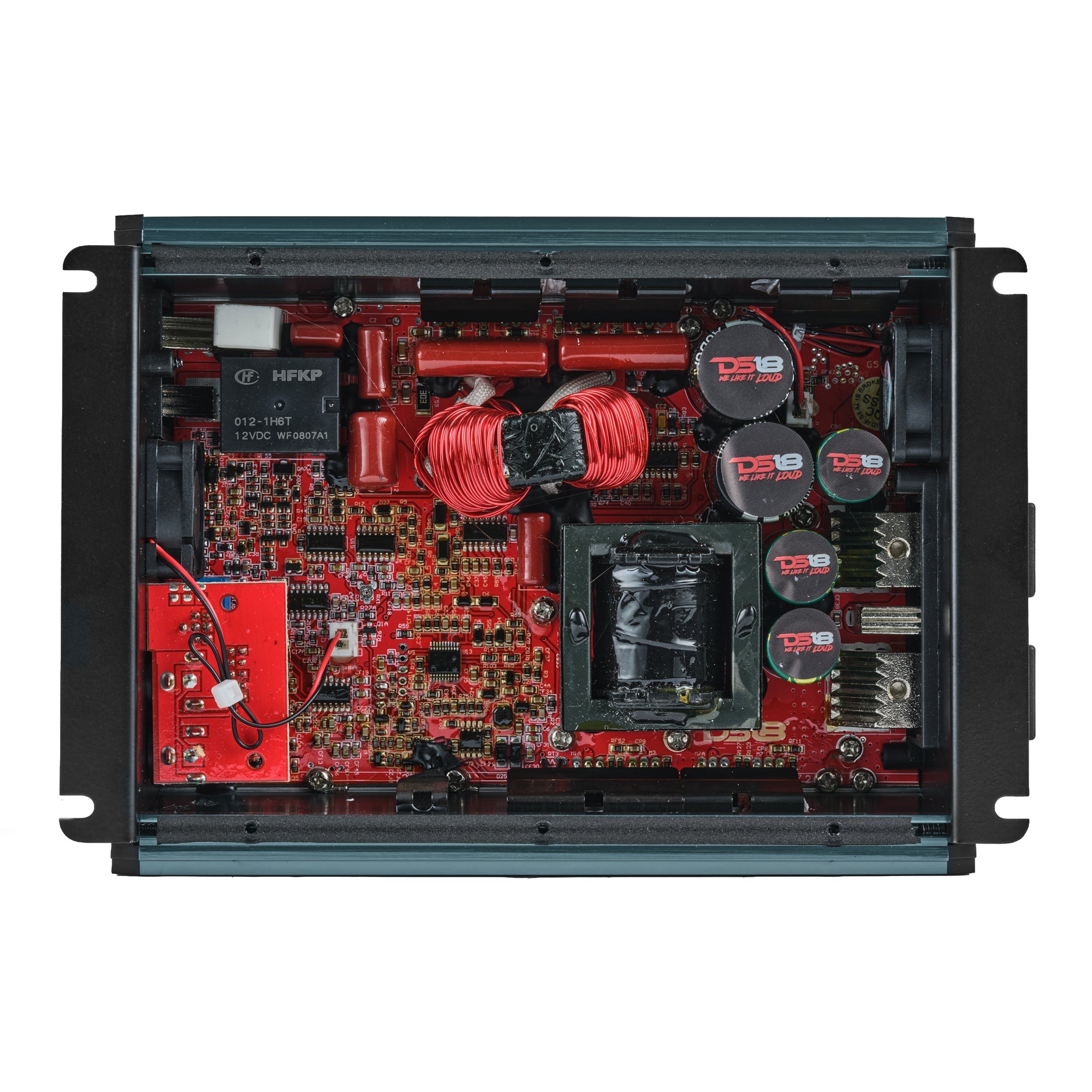 FRP Compact Full-Range Class D 1-Channel Amplifier 1,500 Watts Rms @ 1-Ohm - DS18