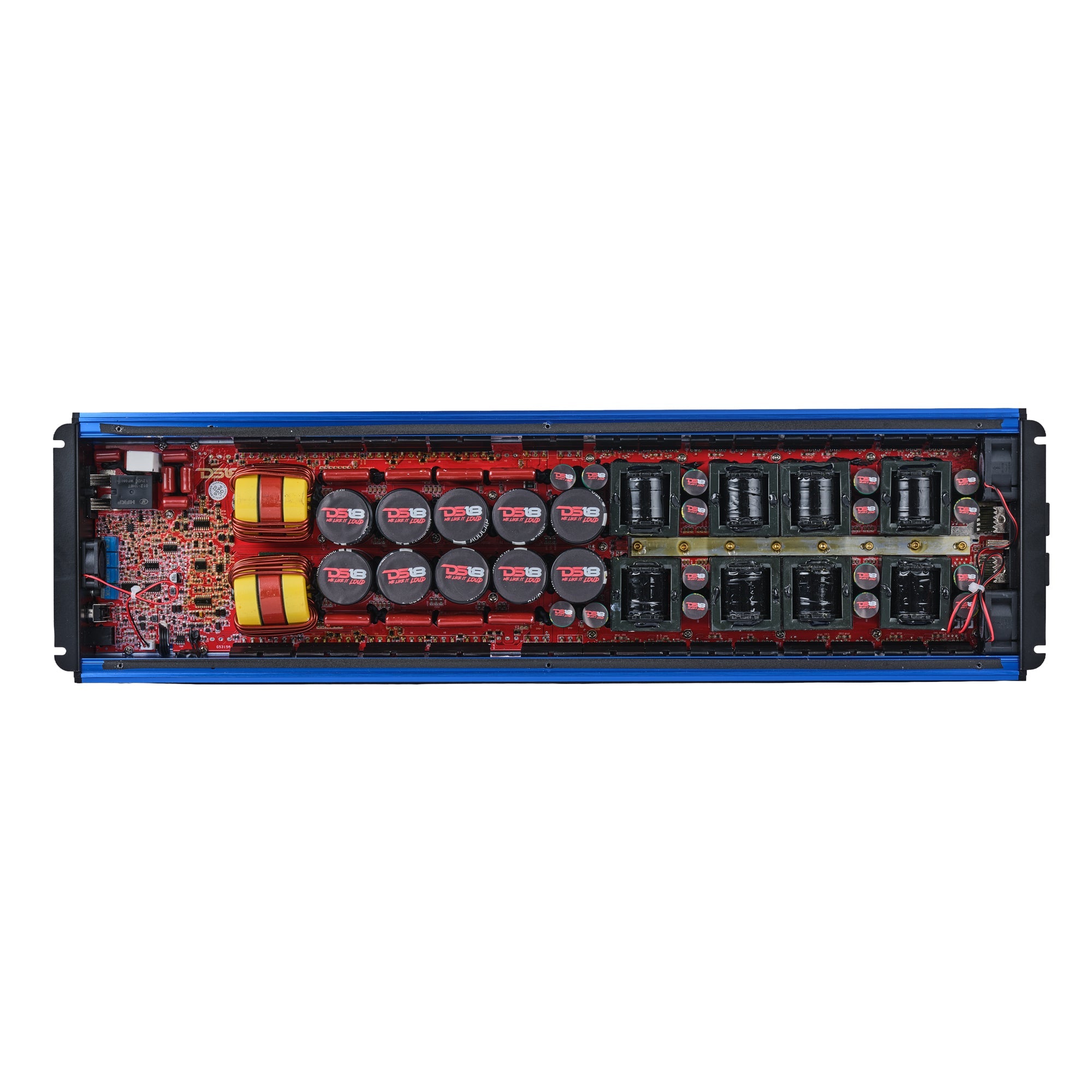 FRP Compact Full-Range Class D 1-Channel Amplifier 12,000 Watts Rms @ 1-Ohm - DS18